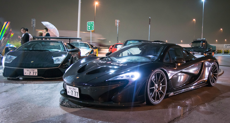 Illustration for article titled This Parking Lot In Tokyo Will Bring All Your Car Fantasies To Life